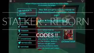 ROBLOX | The Stalker:Reborn [CODES]