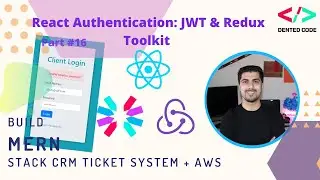React Authentication With JWT REST API  & Redux Toolkit [2021] - #16 Build MERN Stack CRM System
