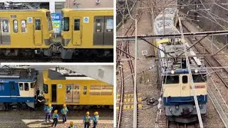 近江鉄道へ譲渡　西武鉄道 新2000系  甲種輸送