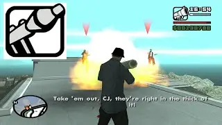 Pier 69 with a Heat-Seeking Rocker Launcher - Syndicate mission 8 - GTA San Andreas