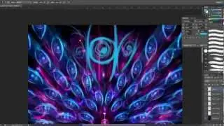 Louis Dyer Visionary artist speed paint 3