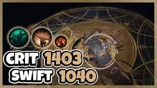 LOST ARK : Sharpshooter 1630 (Death Strike) | DPS Test 2 minute - Crit 1403 , Swift 1040