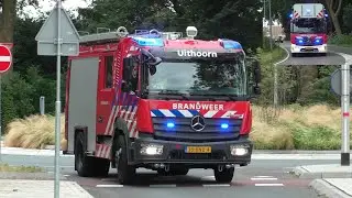 [ UTH1] Brandweer Uithoorn [13-5331]+Brandweer Mijdrecht [ 09-1352 ] met spoed in Uithoorn