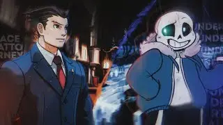 Cornered 2001 x Megalovania | Ace Attorney x Undertale