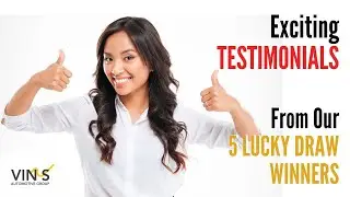 Exciting Testimonials from Our 5 Lucky Draw Winners!