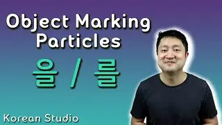 Korean Grammar | How to use object marking particles 을 & 를
