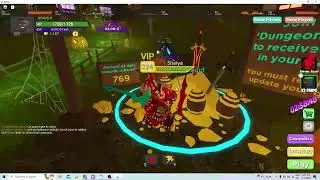 ROBLOX Dungeon Quest I Take Daily Reward 