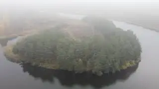 полет над прудом Павловка DJI Mavic mini 2