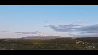 Хребет Зюраткуль. Движение облаков.