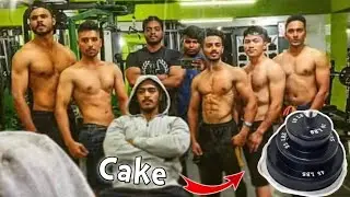 വലിയ Cake ആയി പോയി 😅 | Birthday in Gym 😂 | Vlog 10
