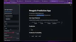 Huit minutes Streamlit et  Scikit-learn (Modèle de Classification)