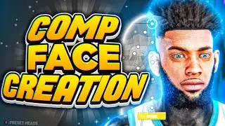DRIPPY COMP FACE CREATION TUTORIAL! COMP STAGE GUARD/CENTER FACE SCAN IN NBA 2K21!