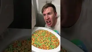 Experiment: Eating Tropical Froot Loops out of the Toilet 