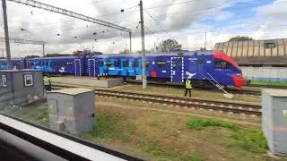 На поезде ЭП2Д 0029 от Текстильщиков до Курьяново
