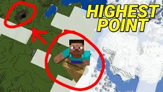 JUMPING from the HIGHEST POINT in ALL MINECRAFT UPDATES