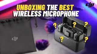 DJI WIRELESS MIC | Unboxing the BEST Wireless Microphone