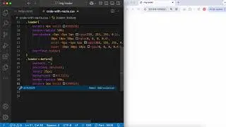 Neon Circular Loader Animation Using HTML & CSS | Glowing Ring Loader