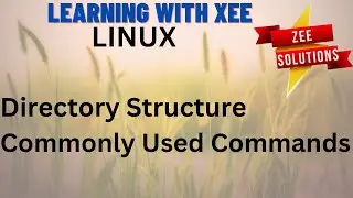 LINUX Directory Structure and Commonly Used Commands
