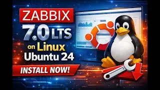 Install Zabbix 7.0 LTS on Linux Ubuntu 24.04 Server_Step by Step_2024!