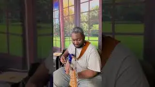Live playing guitar