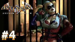 Batman Arkham Asylum PC Playthrough Part 4 | Upscaled Texture Mod | No Commentary