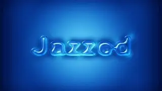 plastic text effect