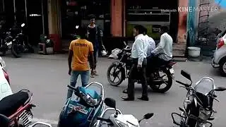 Itching prank in public by vaibhav Sharma and akshay jaswal