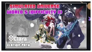Dominating Kafka with E0 Clara + Luocha and March 7th | Simulated Universe | World 5: Difficulty 3