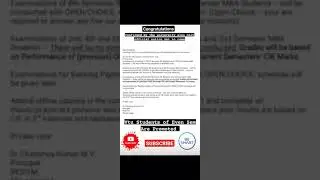 VTU Latest News All VTU Students promoted officially confirmed✌🥳#shorts #vtu #be_smarrt_updates