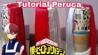 Diy Peruca Shoto Todoroki versão feminina - Boku no Hero Academia