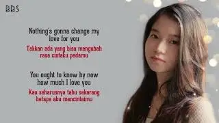 Nothing's Gonna Change My Love For You   Shania Yan Cover Lirik Terjemahan Terbaru 2021