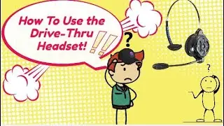 How To Use The Drive-thru Headset Guide! #tacobell #drivethru #vlogger