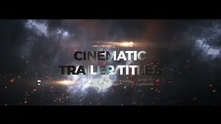 Cinematic Blockbuster Titles - After Effects | Videohive Projects