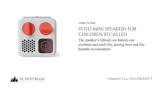Yoto Mini Speakers Recalled
