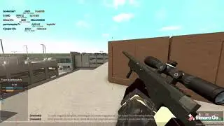 Amazing Snipe at the end Phantom Forces Roblox