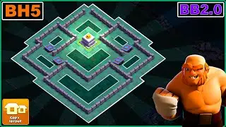 Best BH5 Base (BB 2.0) | Builder Hall 5 Base COPY Link [Updated] | Clash of Clans