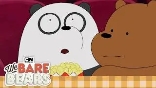 Bears Watch a Scary Movie | We Bare Bears | Cartoon Network