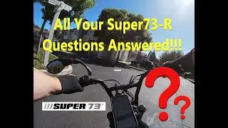 All Your Super73-R/RX ebike Questions Answered (Q&A) + Flying through Alleys !!!