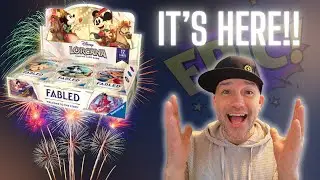 IT'S HERE!! Lorcana FABLED Booster Box | MUST WATCH!