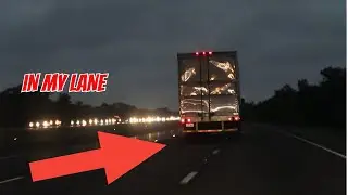 Almost Got Ran Off The Road By This 18 Wheeler...Dangerous SMH | FaTkaT