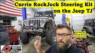 Installing RockJock Steering Kit on a Jeep TJ (Buy Once, Cry Once)