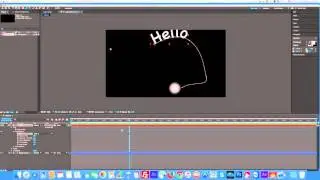 Adobe After Effects Animation  on a Path