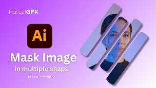 How to Make a Clipping Mask in Adobe Illustrator(2023)| Faraz GFX Design 