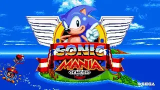 Sonic Mania Genesis (2024 Build Update) ✪ Full (Xtend) Playthrough (1080p/60fps)