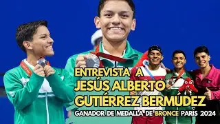 ENTREVISTA JESÚS ALBERTO GUTIÉRREZ BERMÚDEZ PLATA PARÍS 2024 PARALÍMPICOS #NOTICIAS #clarosports