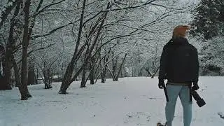 Photo walk on a snowy day