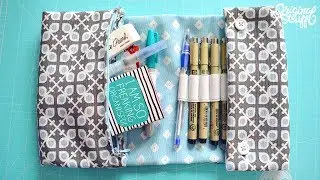 Estuche/lapicera para útiles (Personalizado) - Regreso a Clases :D [DIY - Costura]