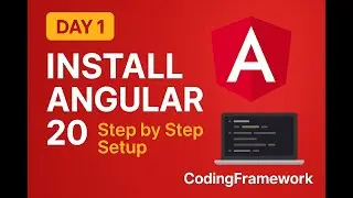 Angular 20 Tutorial Day 1| How to Install Angular & Setup Development Environment