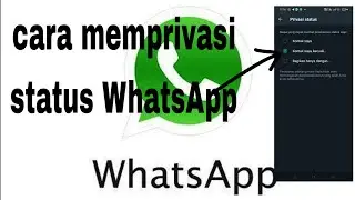 cara melakukan memprivasi status WhatsApp