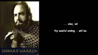 Pietà, Rispetto, Amore - Macbeth - Verdi (English Titles)